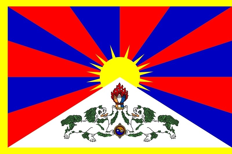 cosa vuol dire la bandiera del tibet