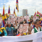 Tibet Solidarity Rally in Geneva.