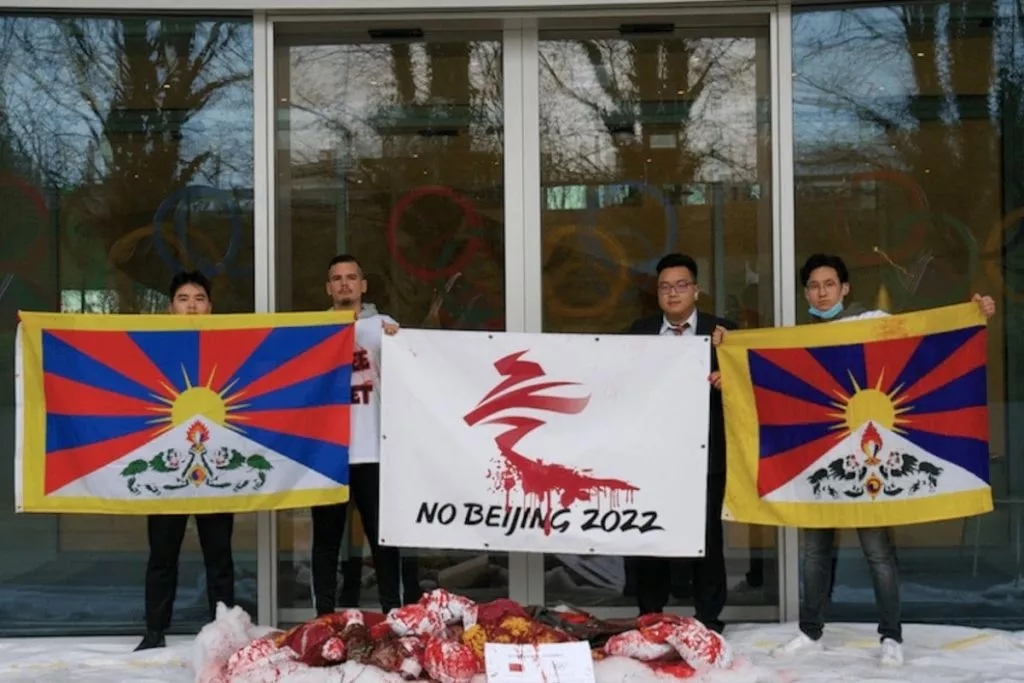 proteste tibetani tokyo 2022